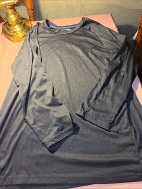 isotoner Black Long Sleeve Crew Shirt